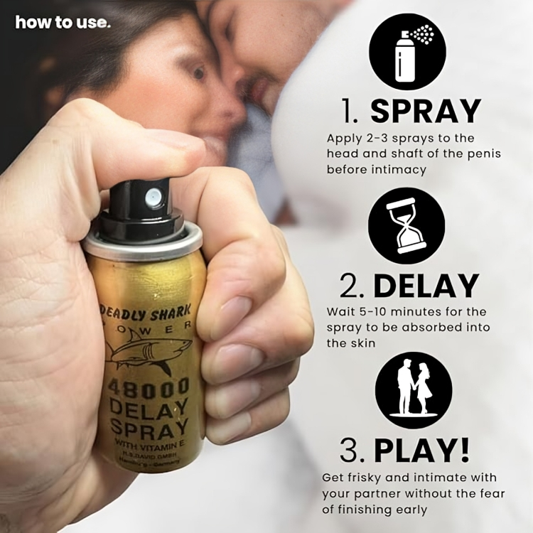 48000 Delay Spray – Enhanced Control & Lasting Performance (20ml)