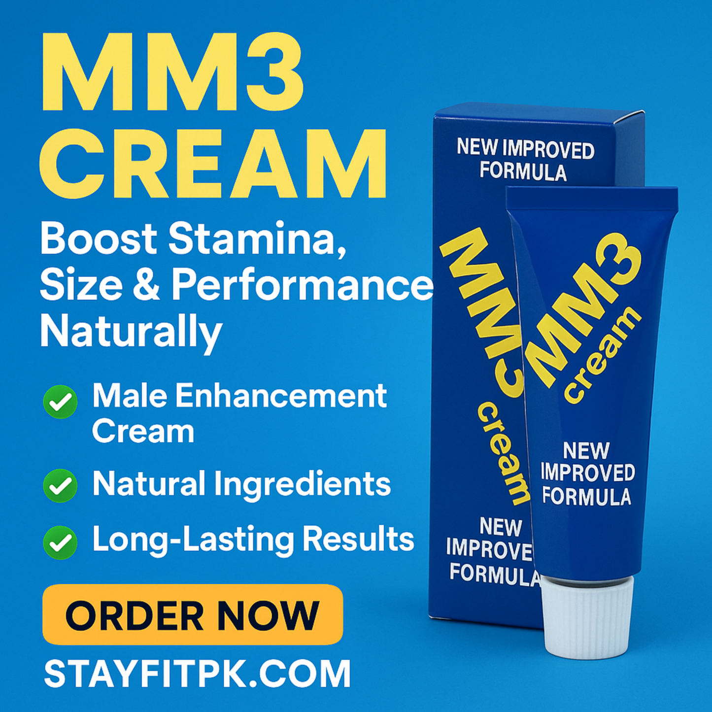 MM3 Cream – Best Herbal Male Enhancement Cream for Strength & Performance