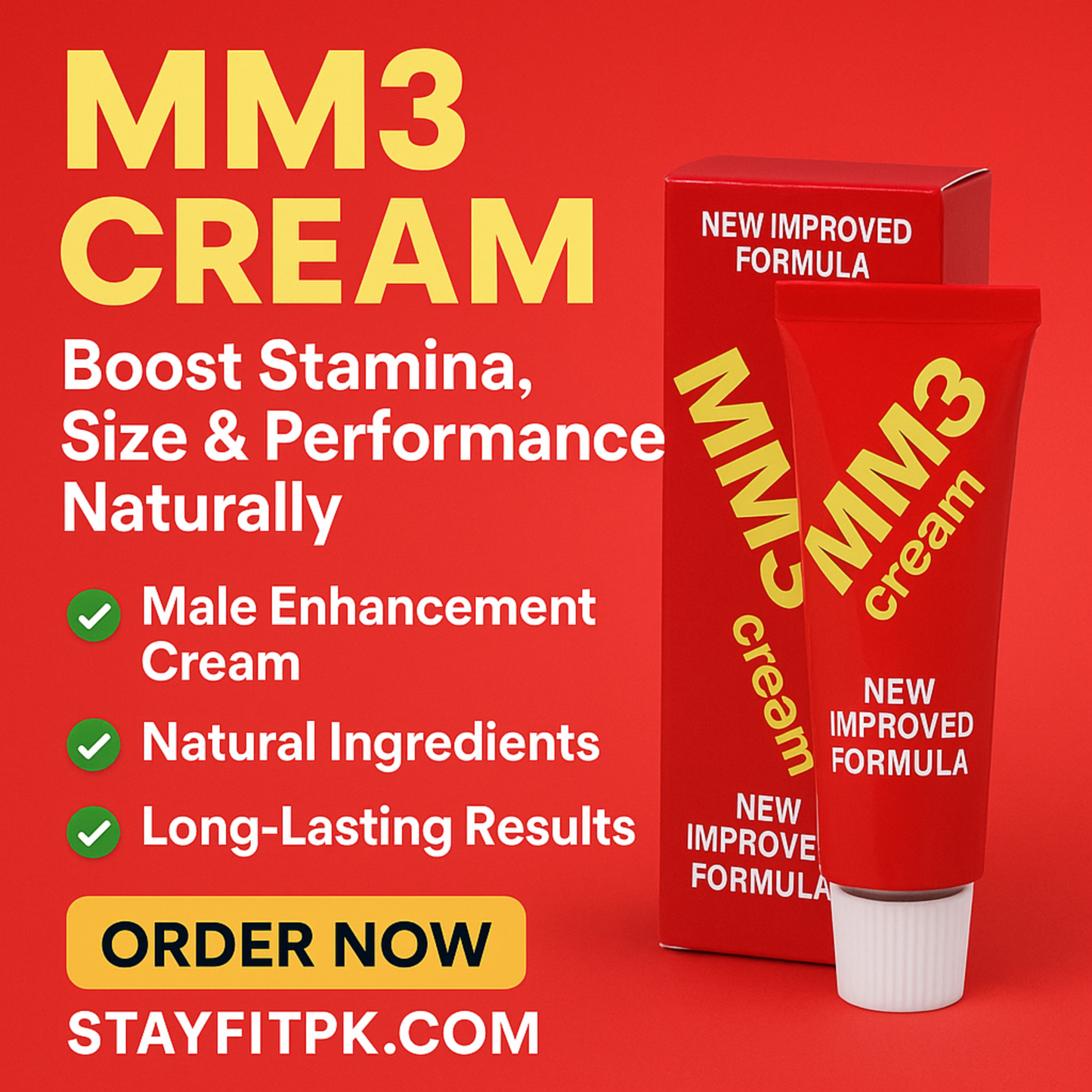 MM3 Cream – Best Herbal Male Enhancement Cream for Strength & Performance