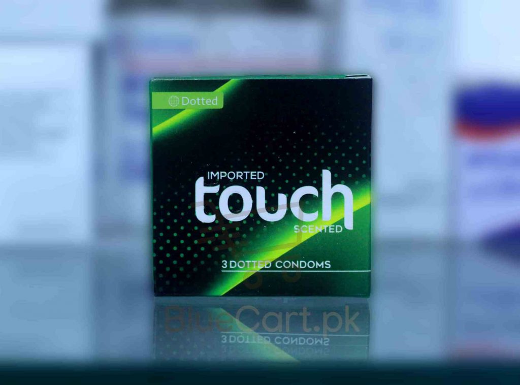 Touch Dotted Condom - 6 x 3 Condoms Pack