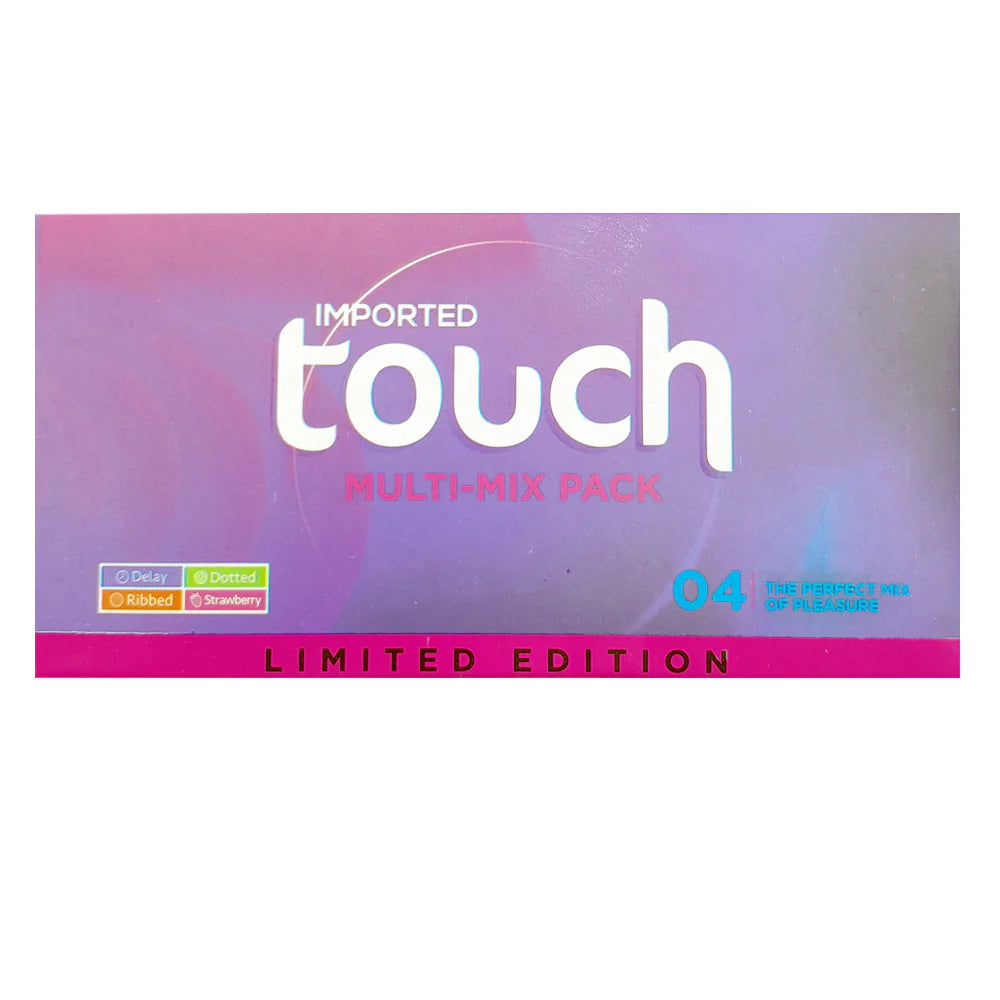 Imported Touch Condom Multi Mix Pack (4 box)