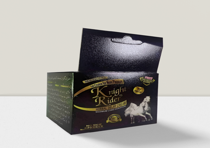 King Rider Black Condom – 12 pcs