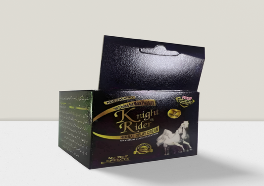 King Rider Black Condom – 12 pcs