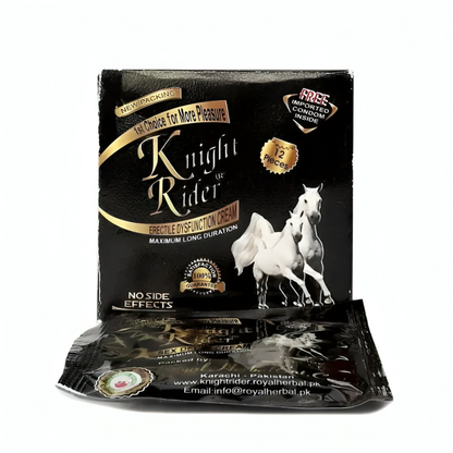King Rider Black Condom – 12 pcs