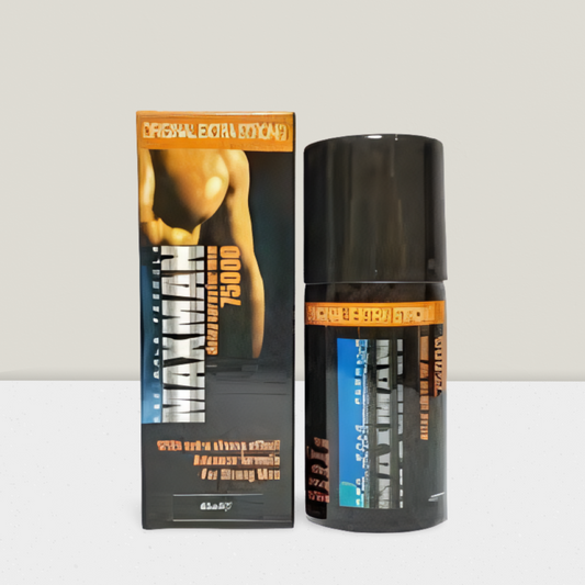 Amax Man 75000 Spray – High Strength Timing Control for Men (20ml)