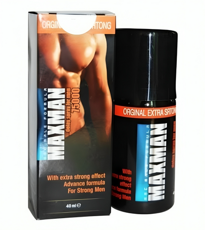Amax Man 75000 Spray – High Strength Timing Control for Men (20ml)