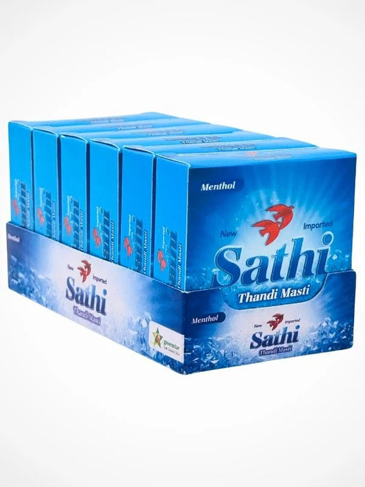 Sathi Condom Menthol Thandi Masti - 6 x 3 Pack of Condoms